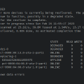 A faulted NAS drive and the loooooong wait for replacement