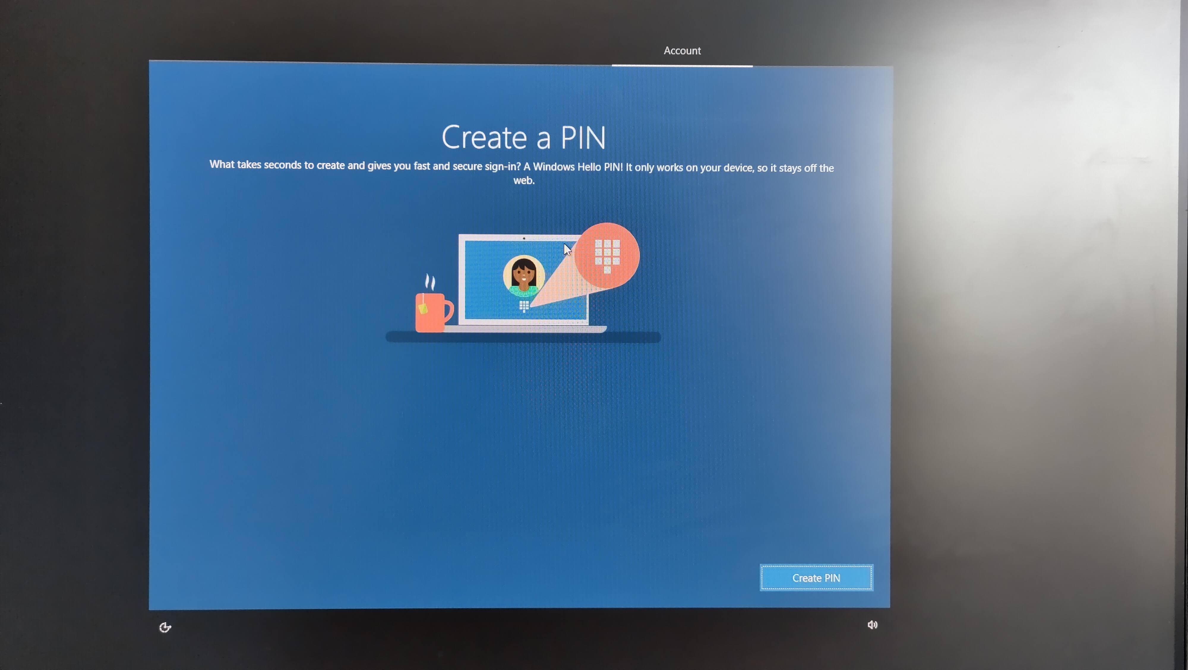 Create a PIN