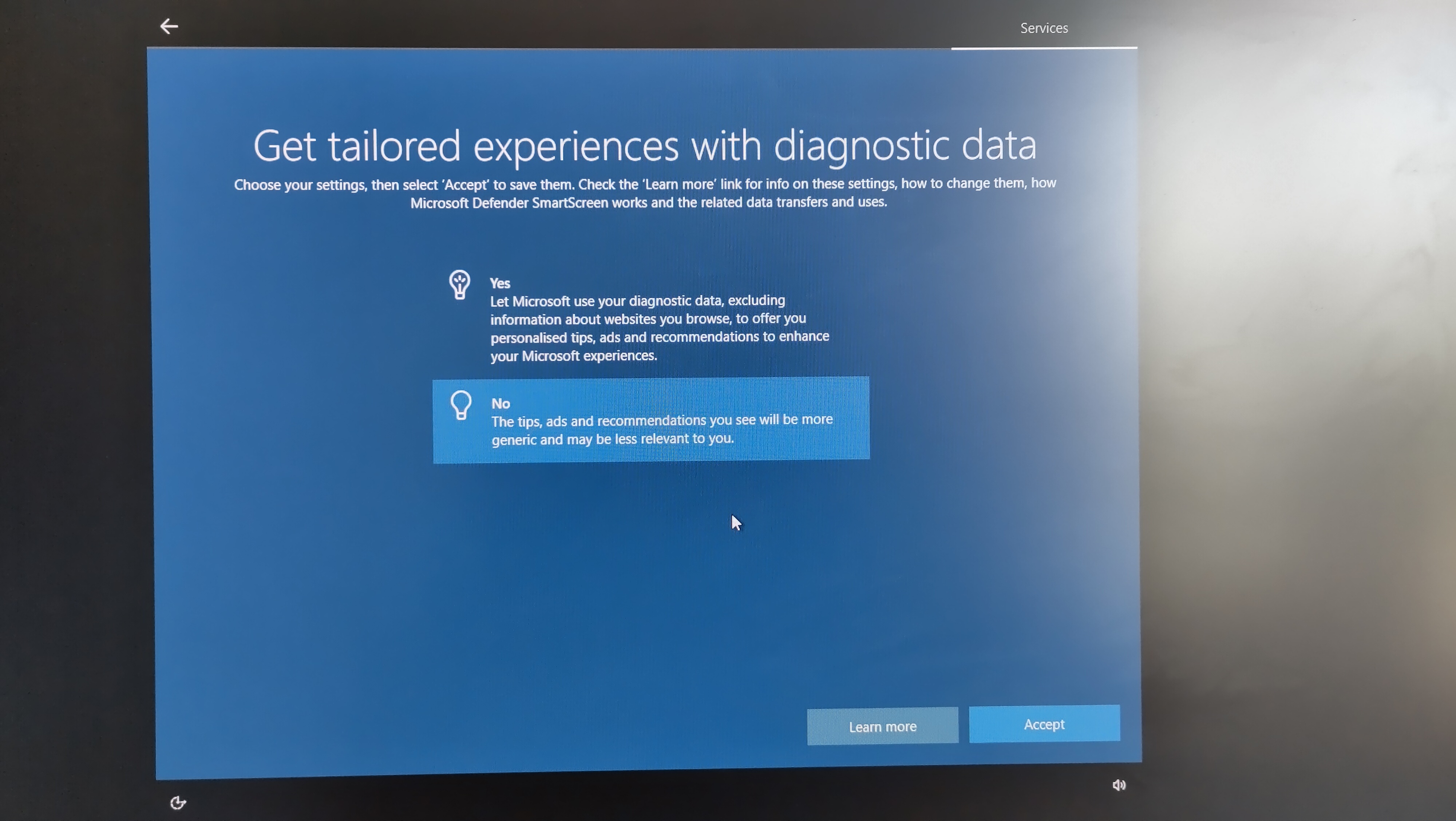 Get tailored experiences with diagnostic data