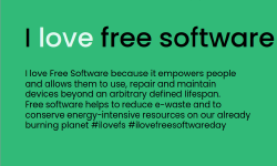 Featured image of post I love free Software