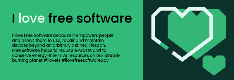 Featured image of post I love free Software