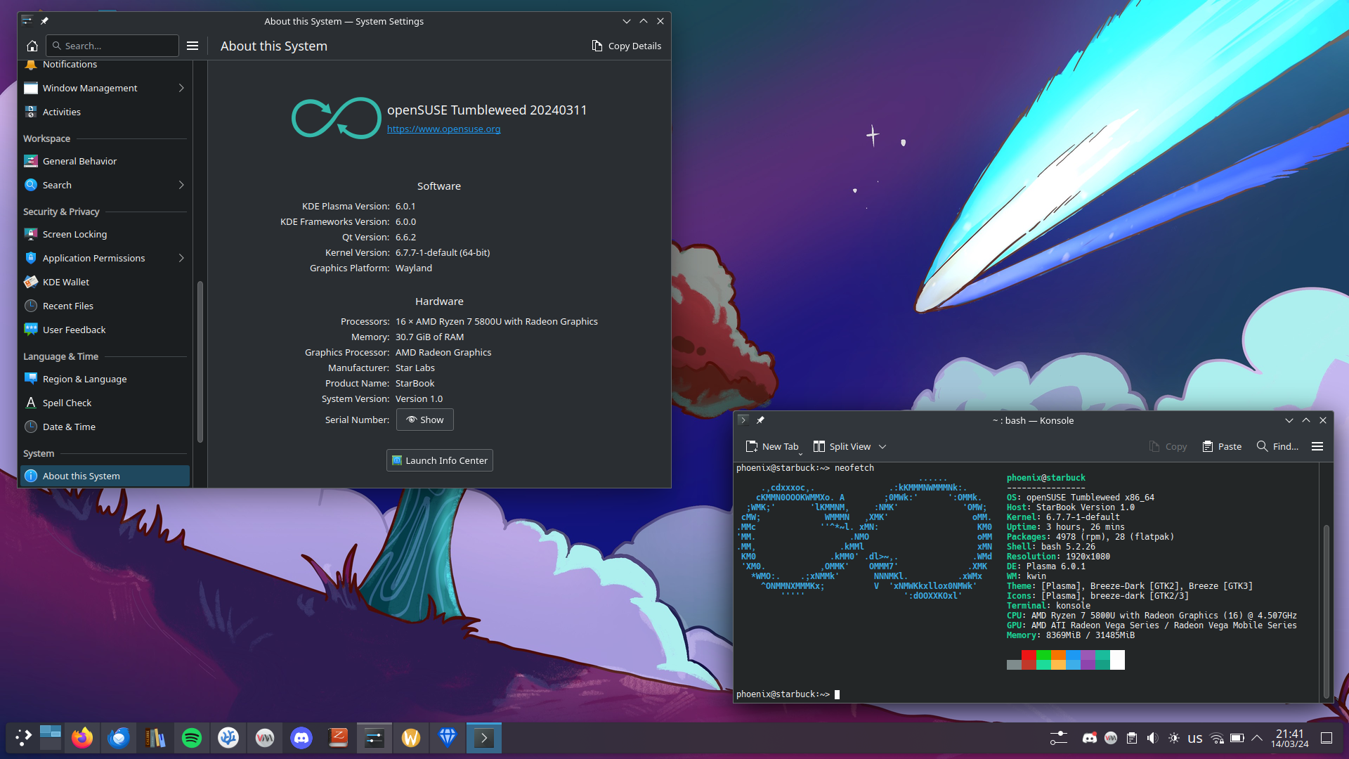 KDE Plasma 6 screenshot is awesome