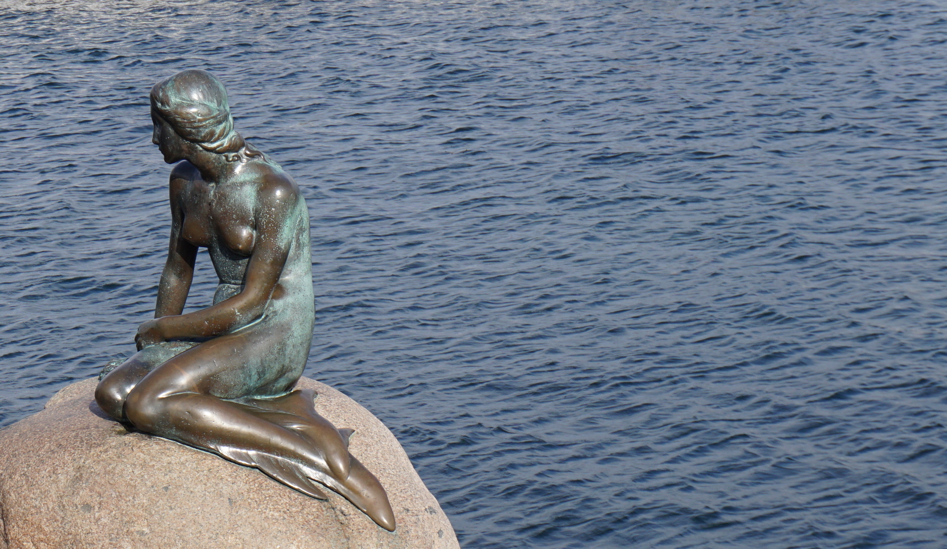 Little mermaid in Copenhagen