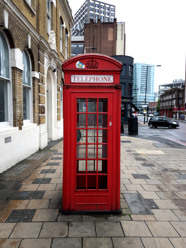 London phone box