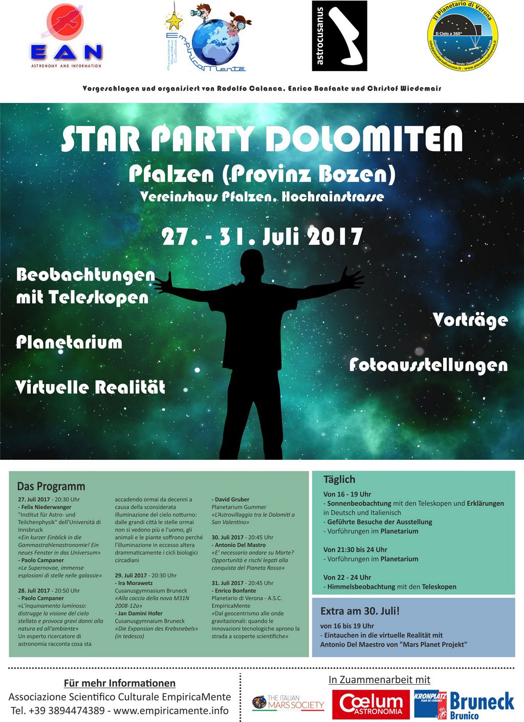 Poster/Invitation of the Star Party