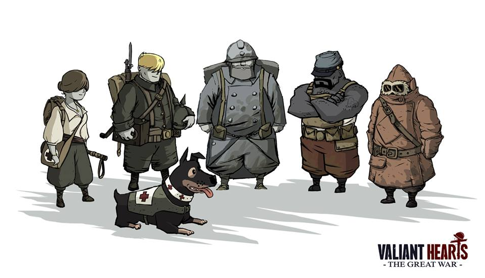 Valiant Hearts Characters